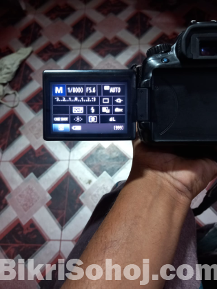 CANON 60D CAMERA WHITE 75-300 ZOOM LENS 32GB MEMORY